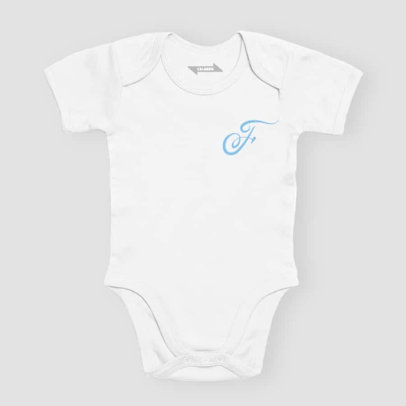 BODY LETTER F BLUE