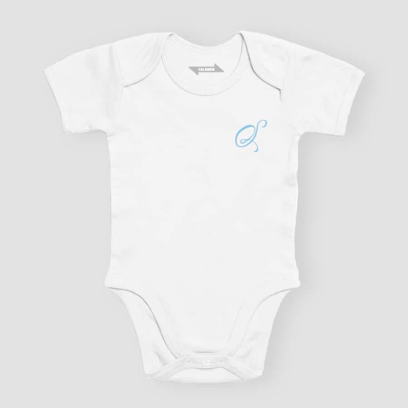 BODY LETTER S BLUE