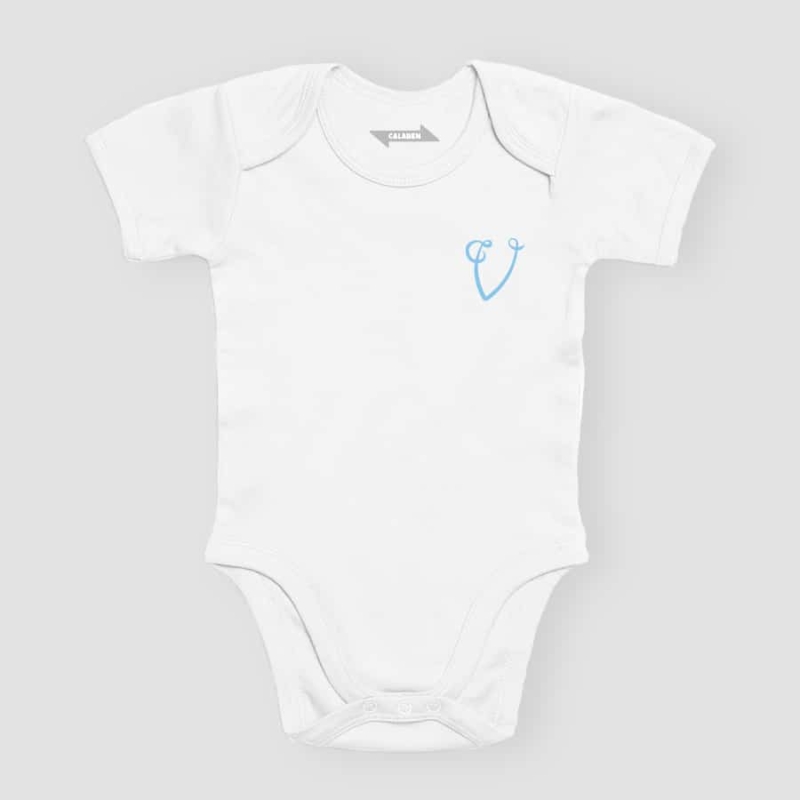 BODY LETTER V BLUE